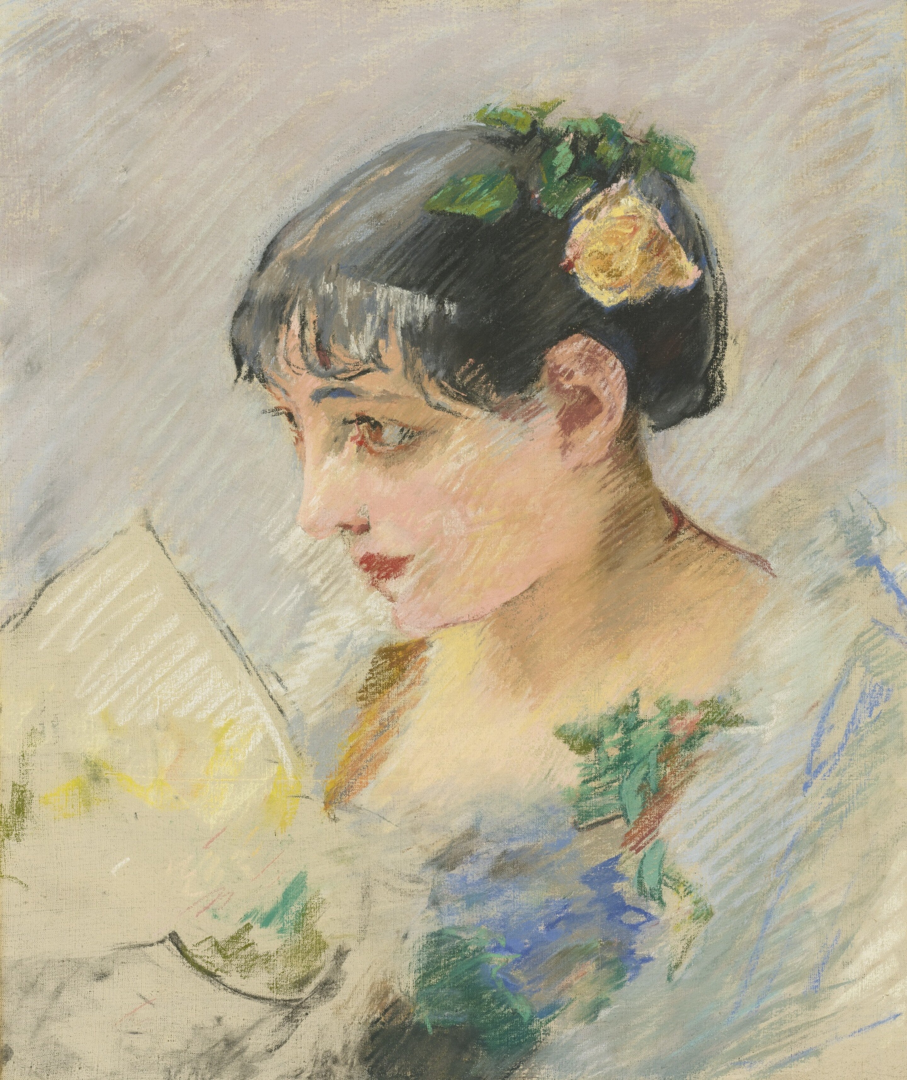 L'Espagnol - Eva Gonzalès