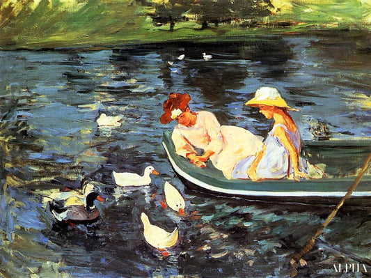 L'été - Mary Cassatt - Reproductions de tableaux et peintures haut de gamme