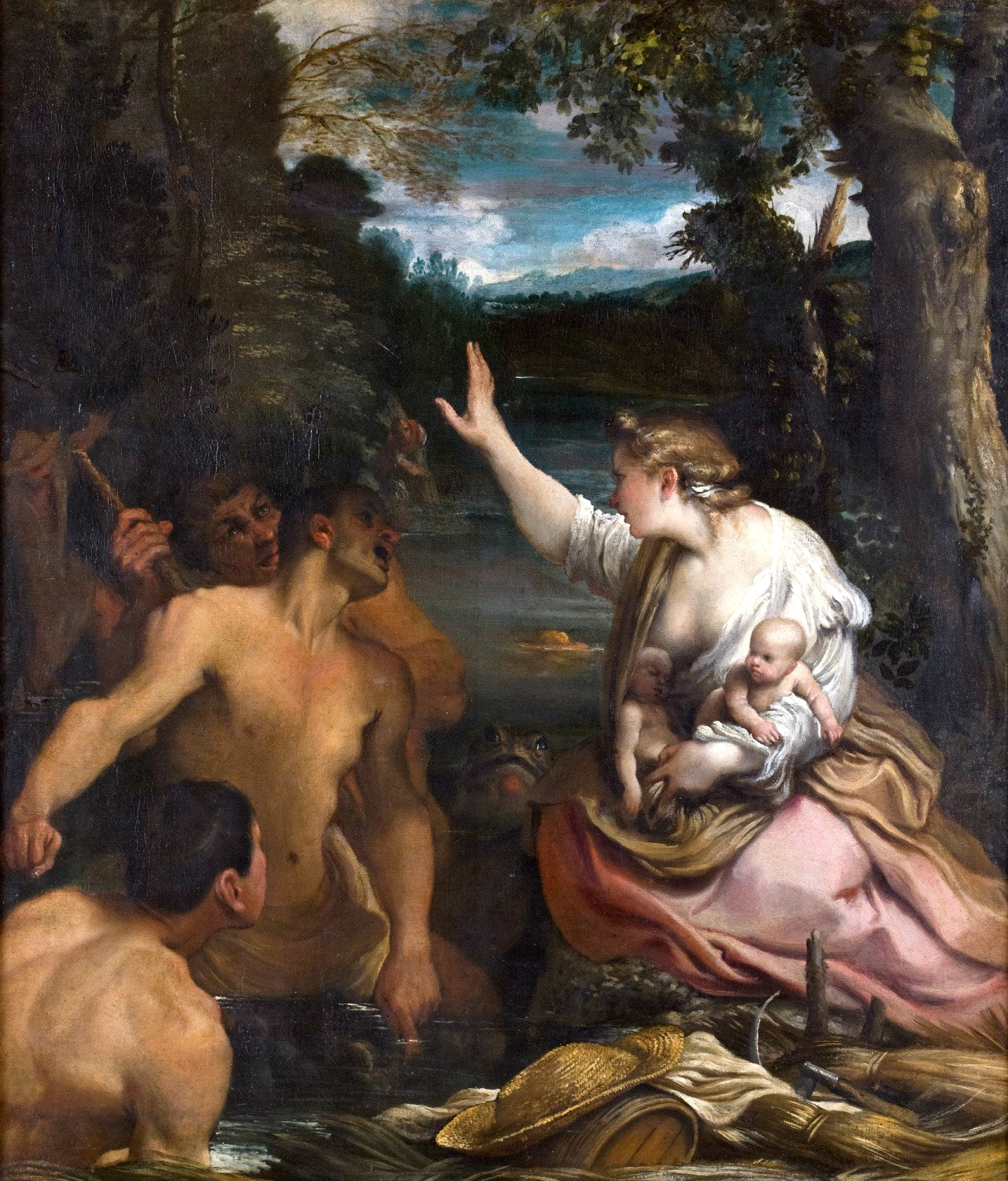 Léto - Annibale Carracci image 1 copie peinte à la main à l’huile