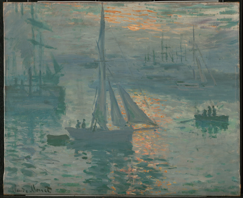 Lever de soleil (Marine) W262 – Claude Monet