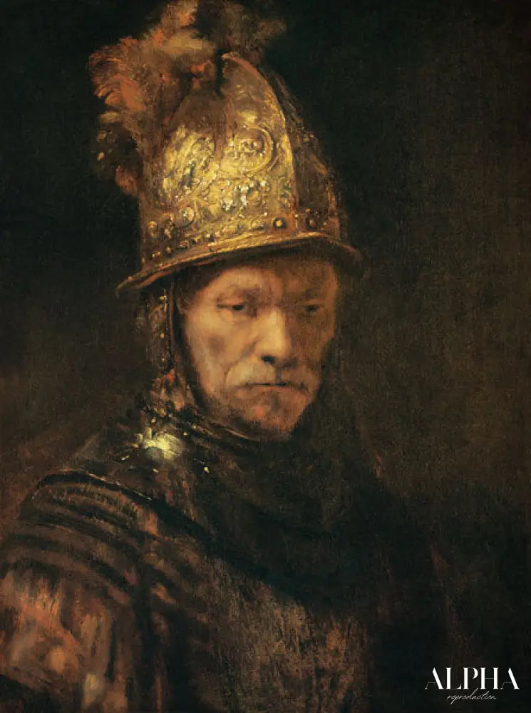 L'Homme au casque d'or - Rembrandt van Rijn - Reproductions de tableaux et peintures haut de gamme