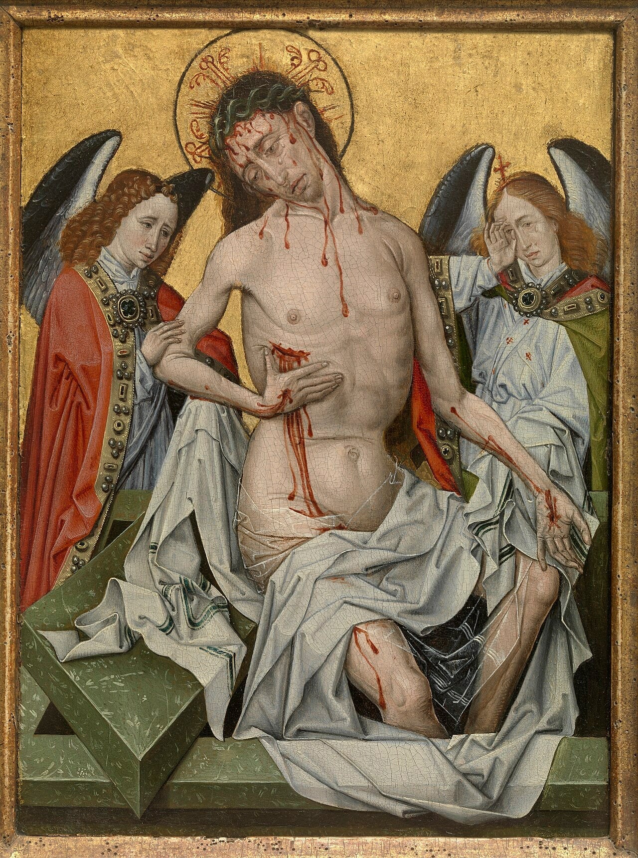L’Homme de douleurs - Master of Flémalle - Alpha Reproduction