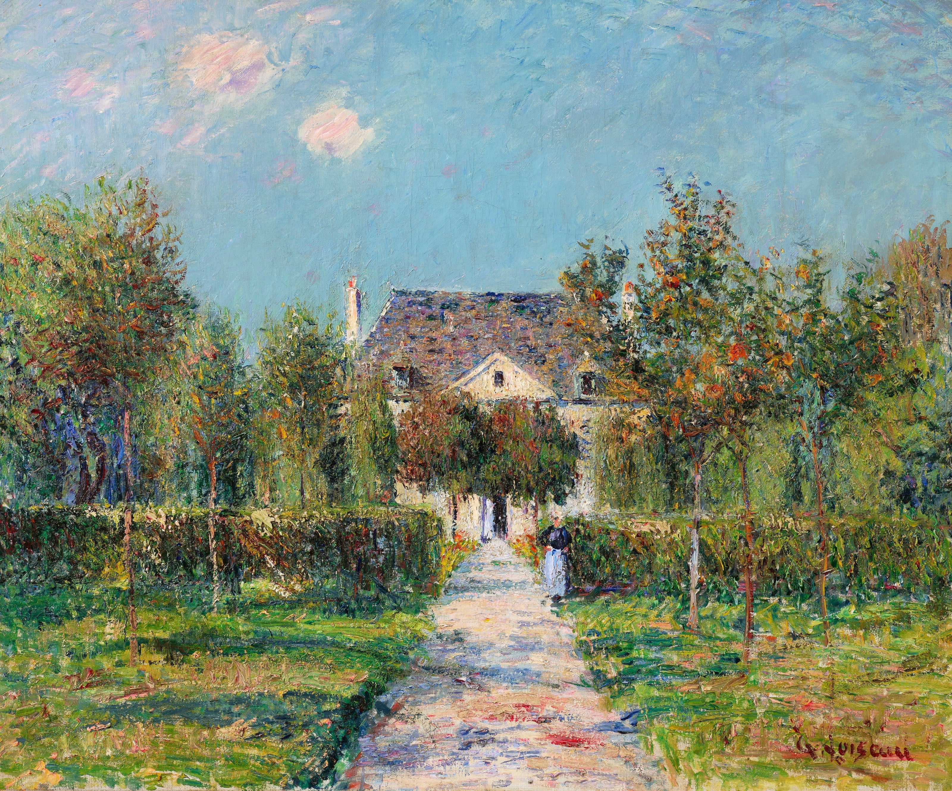 L'hôtel de Mademoiselle Ernestine, Saint-Jouin - Gustave Loiseau