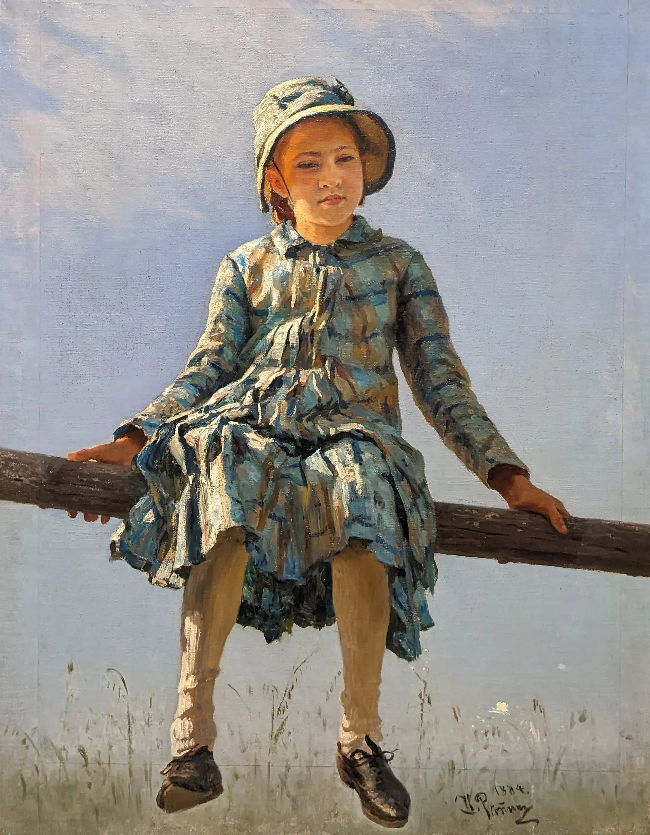 Libellule - Ilya Repin image 1 reproduction de peinture à l’huile
