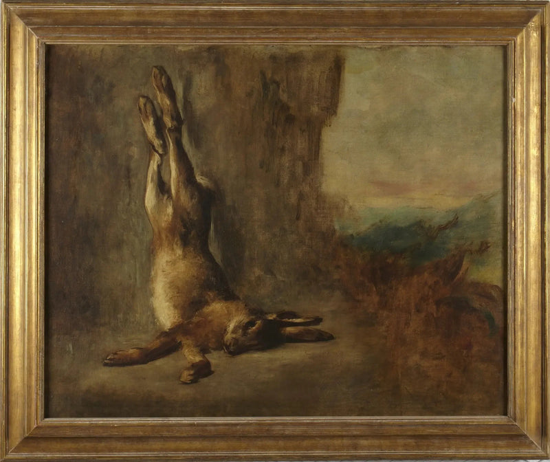 lièvre - Eugène Delacroix