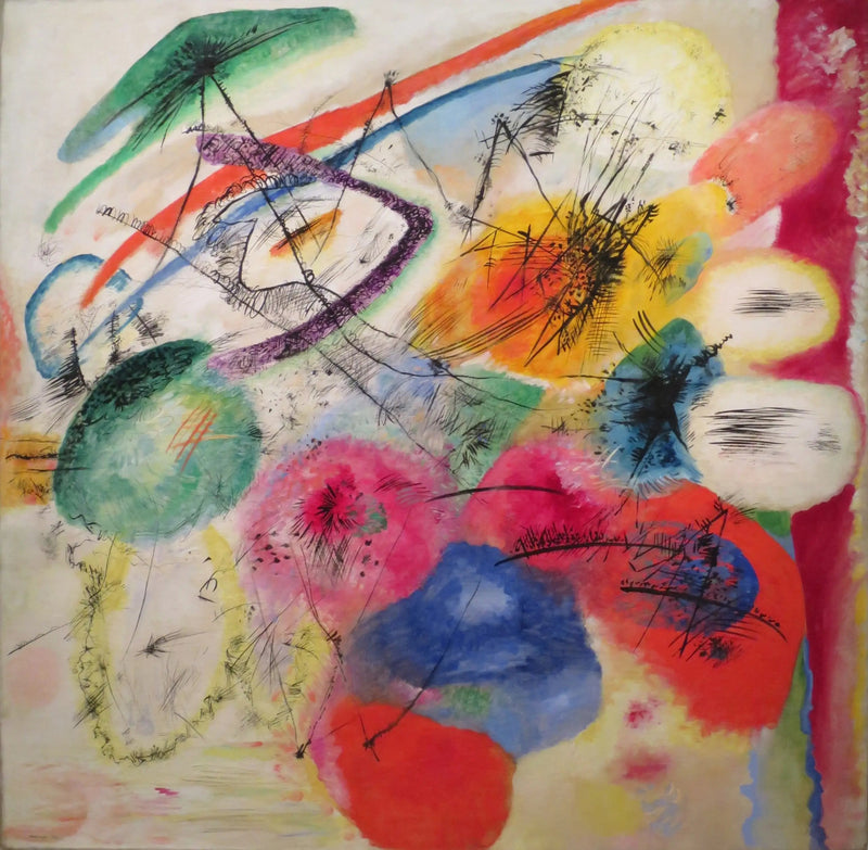 Lignes noires - Vassily Kandinsky