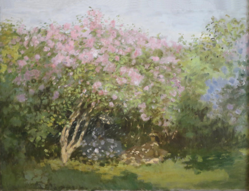 Lilas au soleil W204 – Claude Monet