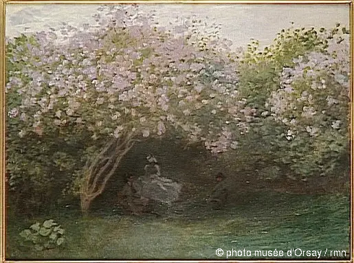 Lilas, Temps gris - Claude Monet