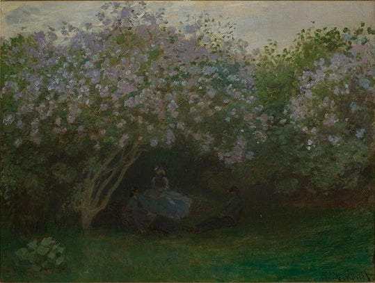 Lilas, temps gris W203 – Claude Monet