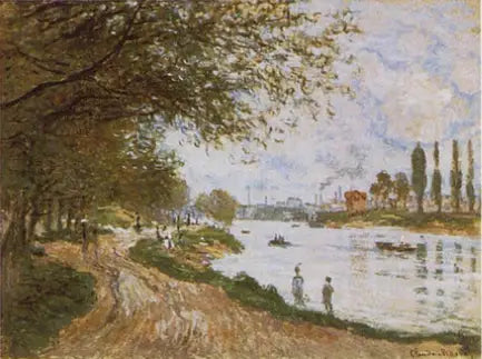 L'île de La Grande Jatte - Claude Monet