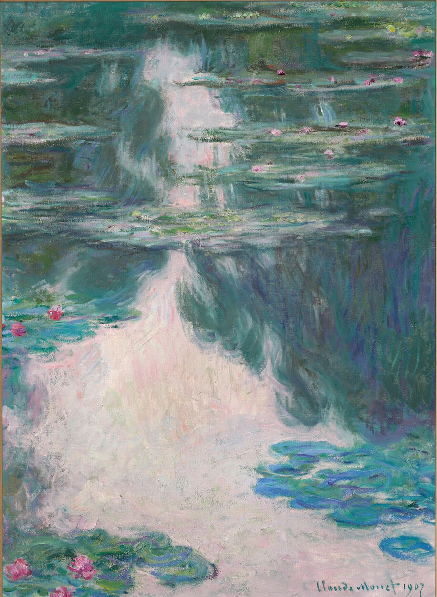 Nymphéas, temps gris W1708 – Claude Monet