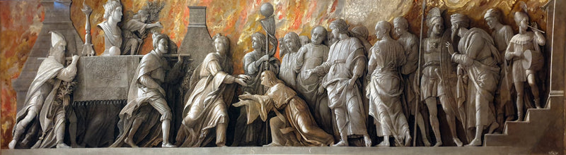 L'Introduction du culte de Cybèle à Rome - Andrea Mantegna