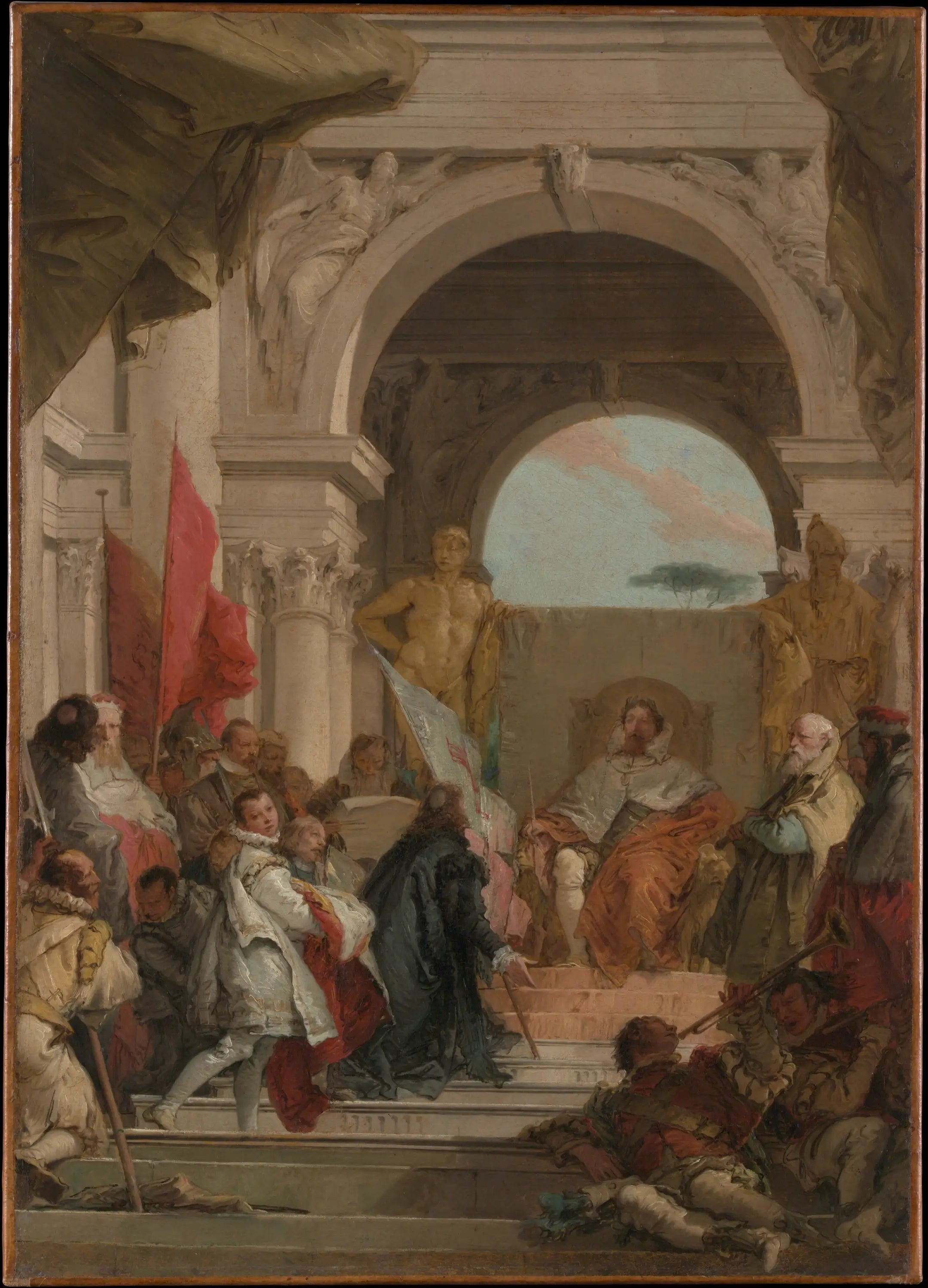 L’investiture de l’évêque Harold comme duc de Franconie - Giovanni Battista Tiepolo - Alpha Reproduction
