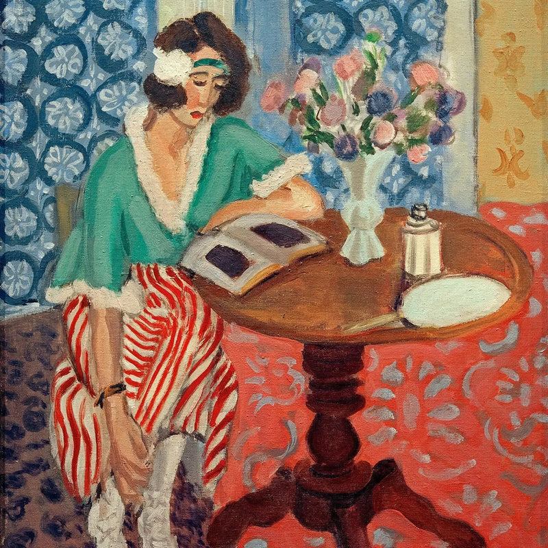 Liseuse au guéridon - Henri Matisse