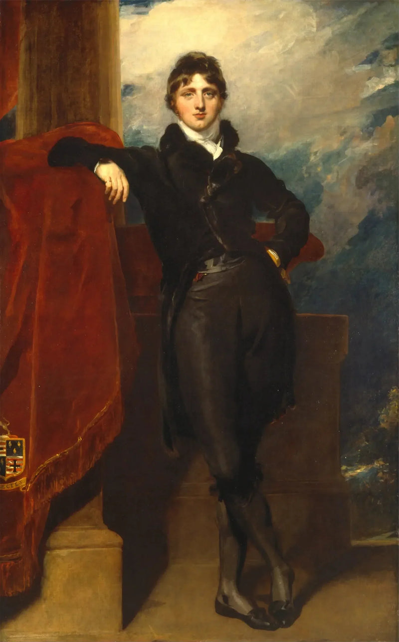 Lord Granville Leveson-Gower, plus tard premier comte Granville - Thomas Lawrence