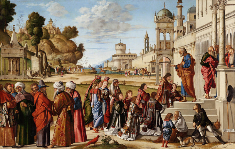 L'ordination de saint Étienne - Vittore Carpaccio