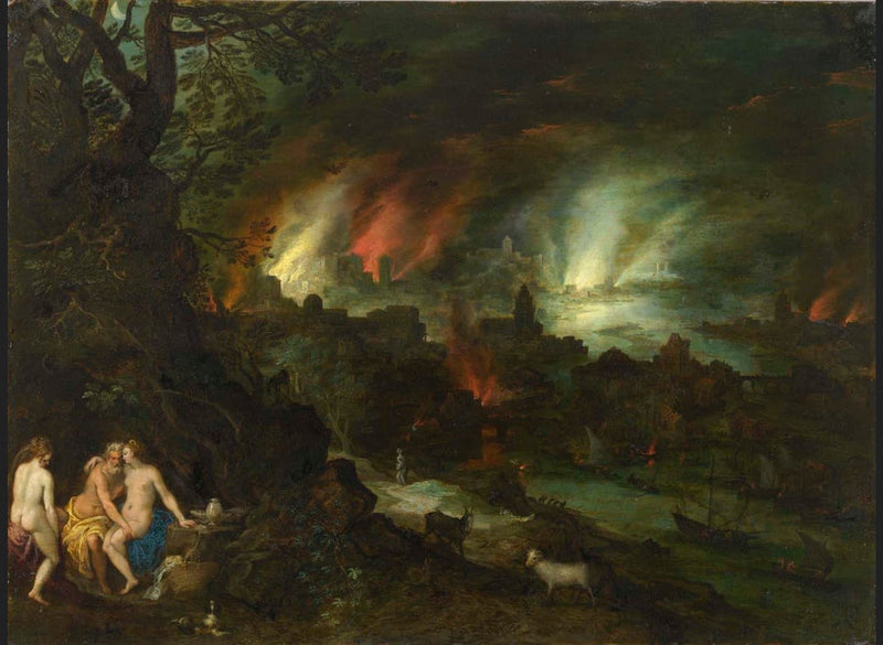 Lot et ses filles - Jan Brueghel l'Ancien