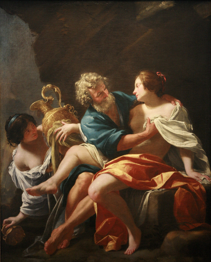 Loth et ses Filles - Simon Vouet