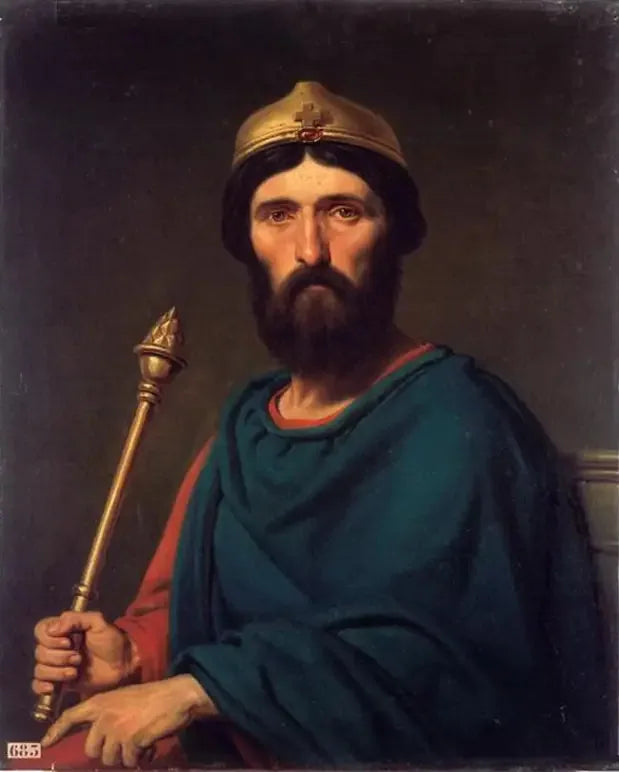 Louis IV, roi de France - Charles de Steuben
