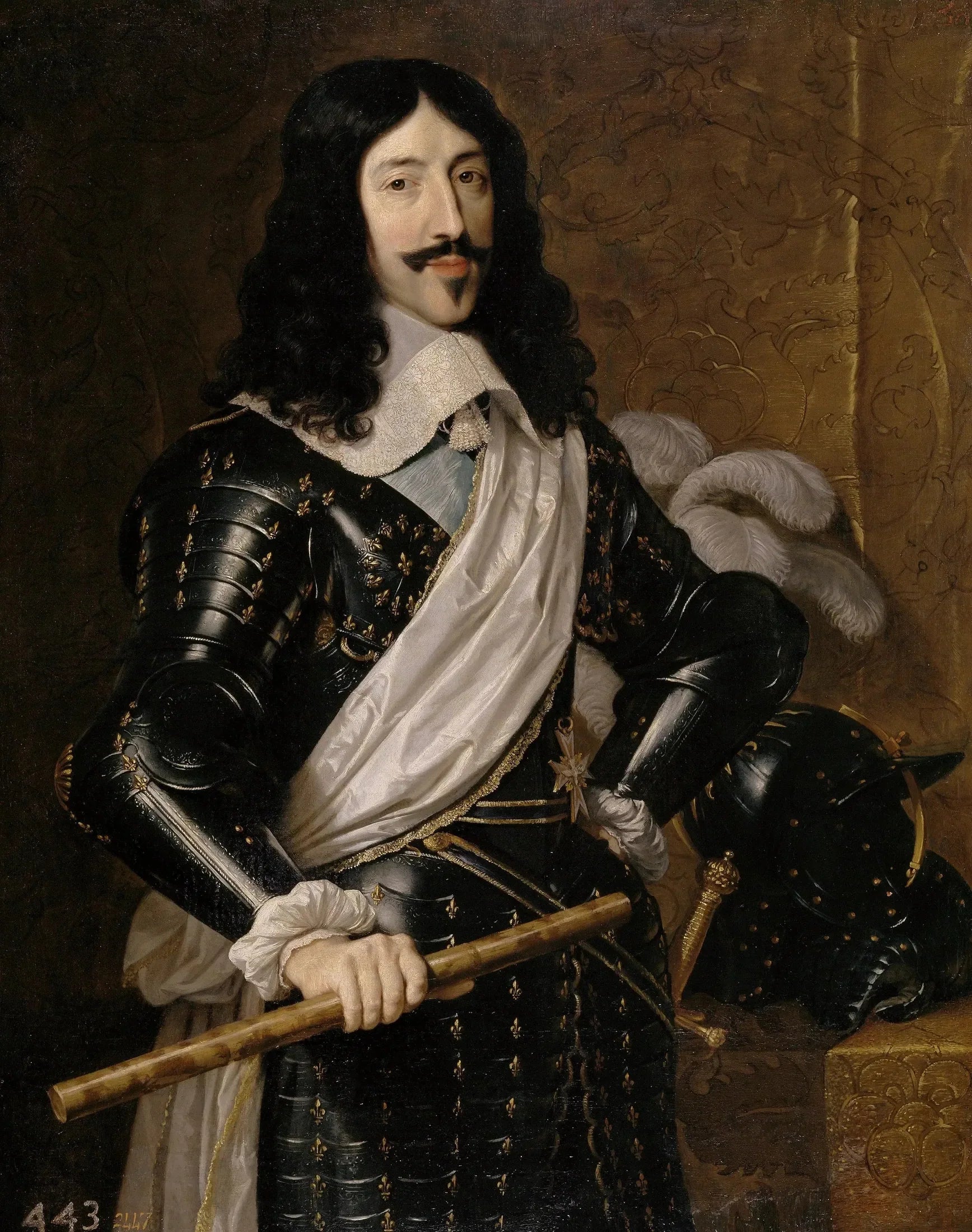 Louis XIII de France - Philippe de Champaigne image 1 tableau peint à l’huile sur toile