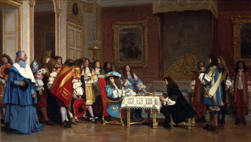 Louis XIV et Molière - Jean-Léon Gérôme