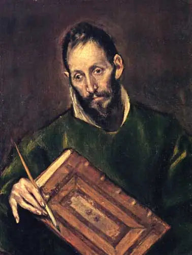 Luc l'évangéliste - El Greco image 1 reproduction de peinture à l’huile
