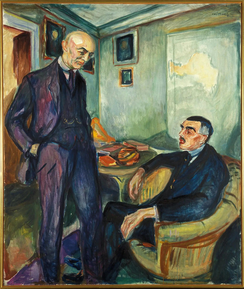 Lucien Dedichen et Jappe Nilssen - Edvard Munch