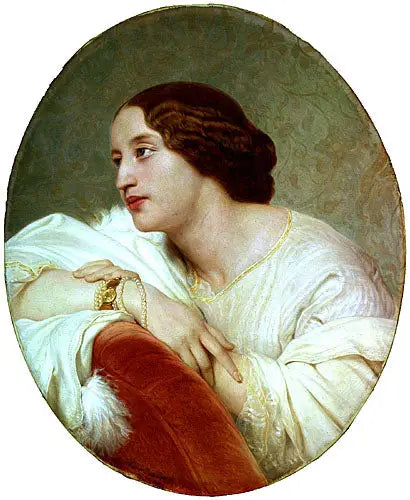 Ludmille Komar princesse de Beauvau-Craon - Paul Delaroche - Alpha Reproduction