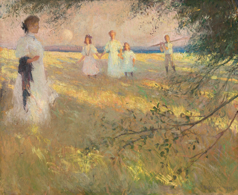 Lumière du soir - Frank Weston Benson