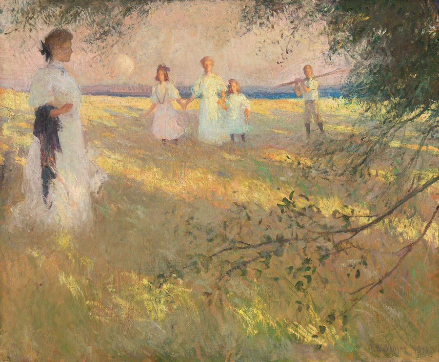Lumière du soir - Frank Weston Benson