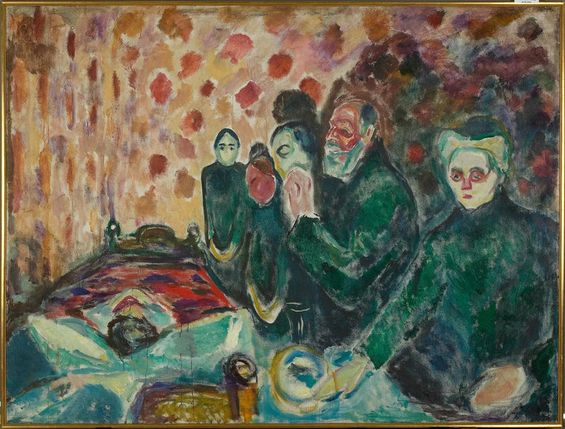 Lutte contre la mort - Edvard Munch