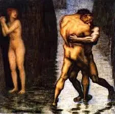 Lutte pour la Femme - Franz Von Stuck