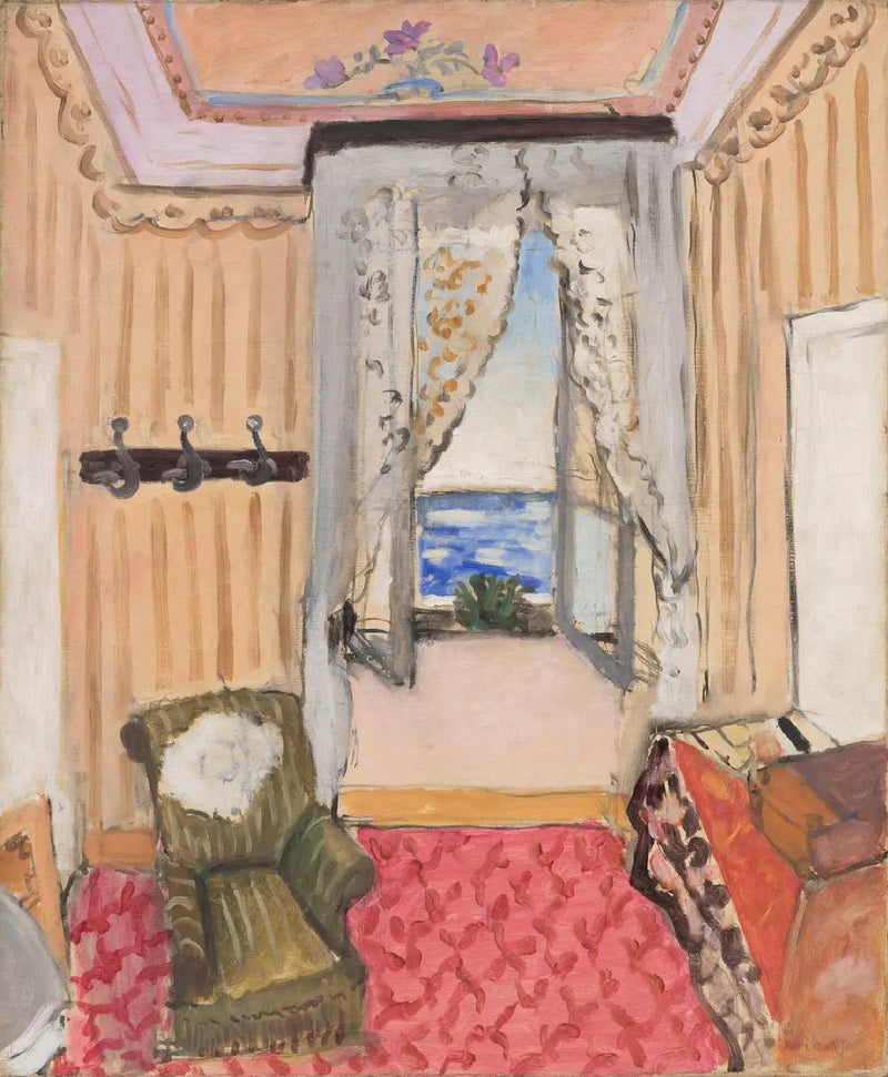 Ma chambre au Beau-Rivage - Henri Matisse