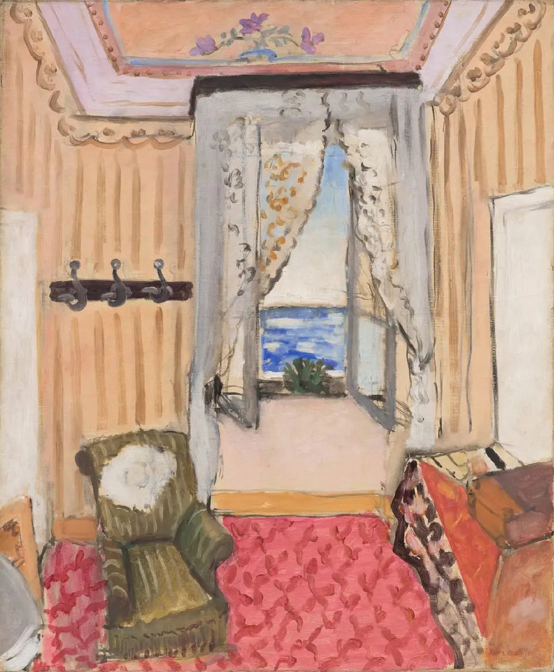 Ma chambre au Beau-Rivage - Henri Matisse