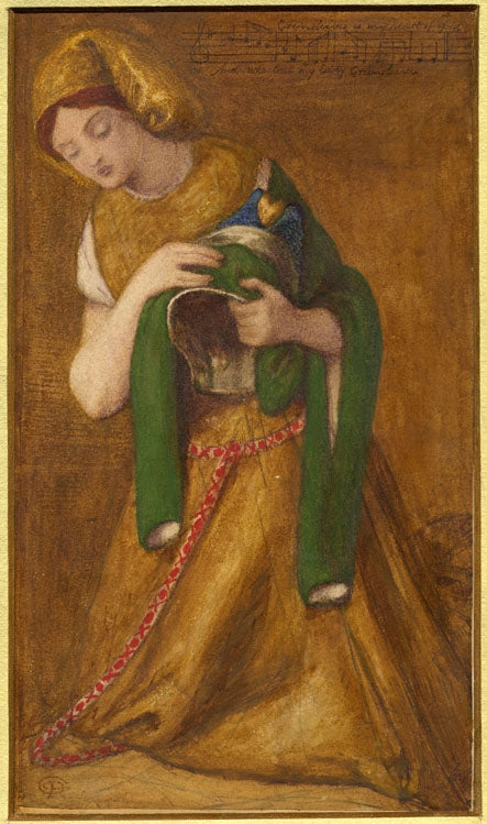 Ma Dame Greensleeves - Dante Gabriel Rossetti - Alpha Reproduction