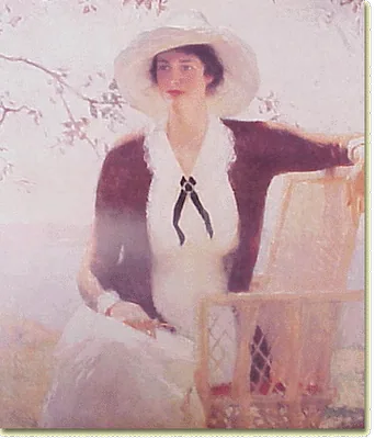 Ma fille Elisabeth - Frank Weston Benson