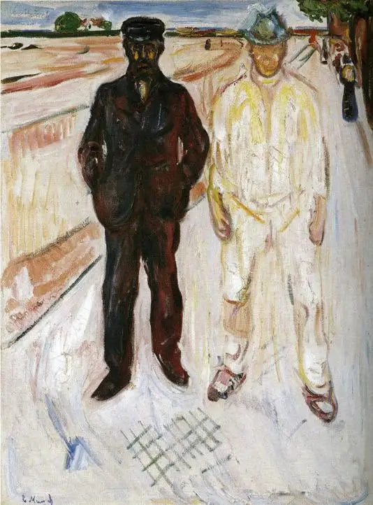 Maçon et Mécanicien - Edvard Munch