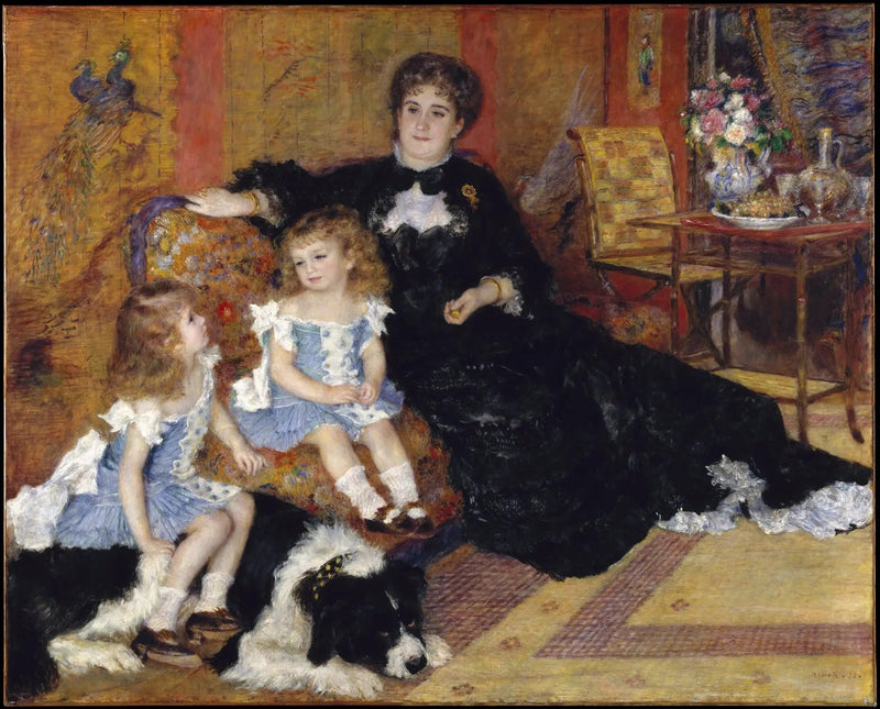 Madame Charpentier et ses enfants - Pierre-Auguste Renoir