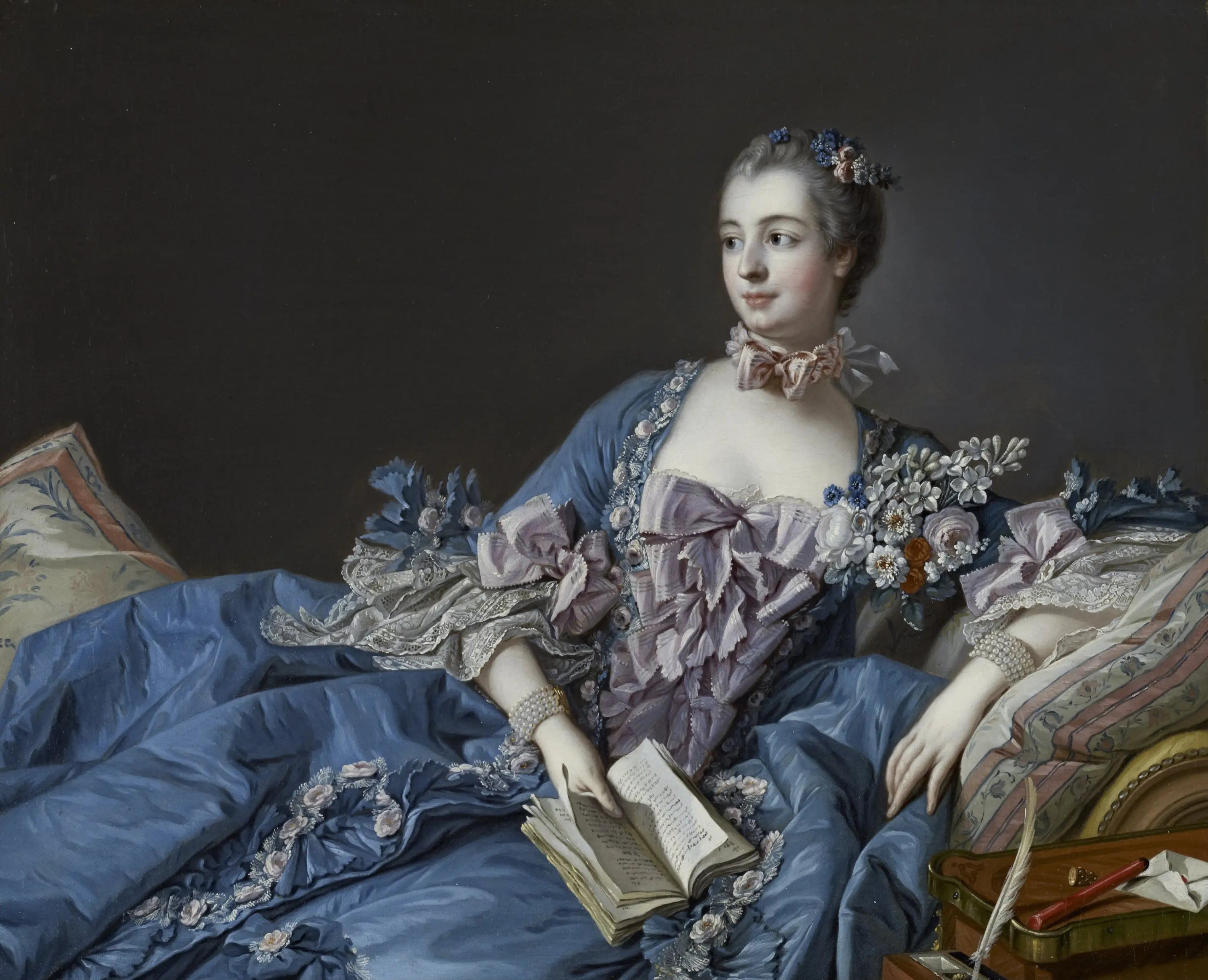 Madame de Pompadour - François Boucher - Alpha Reproduction