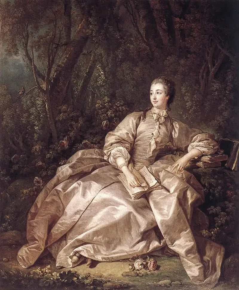 Madame de Pompadour, maîtresse de Louis XV - François Boucher