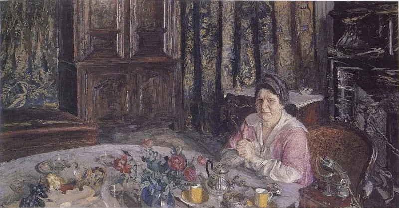 Madame Henri Vaquez - Édouard Vuillard