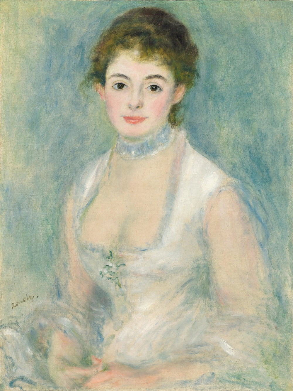 Madame Henriot - Pierre-Auguste Renoir image 1 reproduction artisanale de tableau