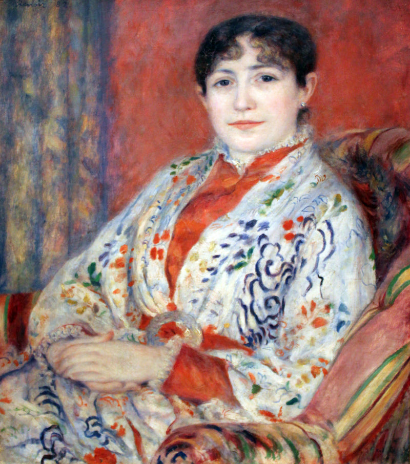 Madame Hériot, 1882 – Pierre-Auguste Renoir