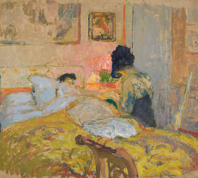 Madame Hessel et la Manucure - Édouard Vuillard