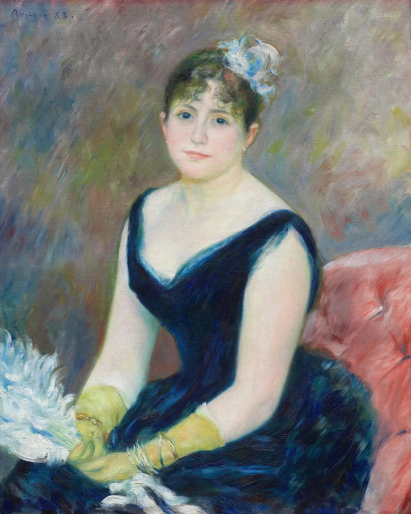 Madame Léon Clapisson, 1883 – Pierre-Auguste Renoir