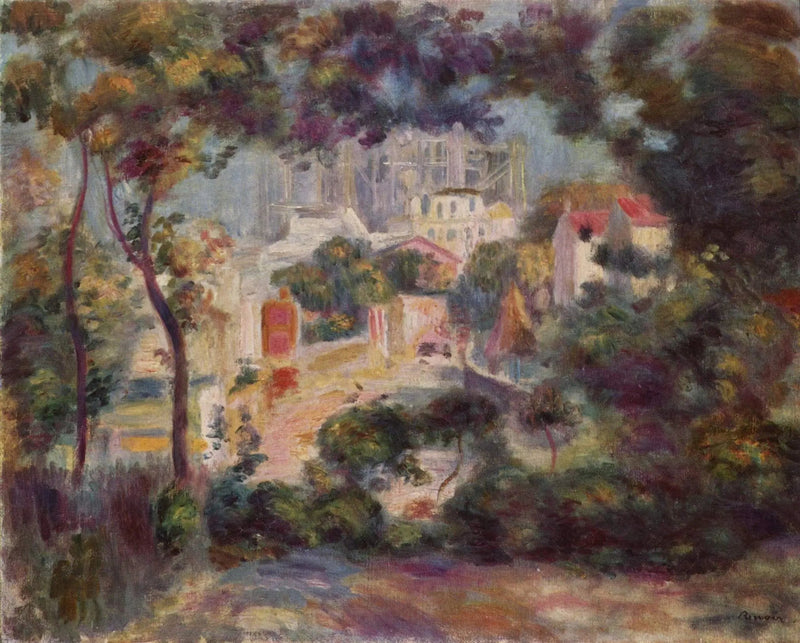 Mädchenkopf - Pierre-Auguste Renoir
