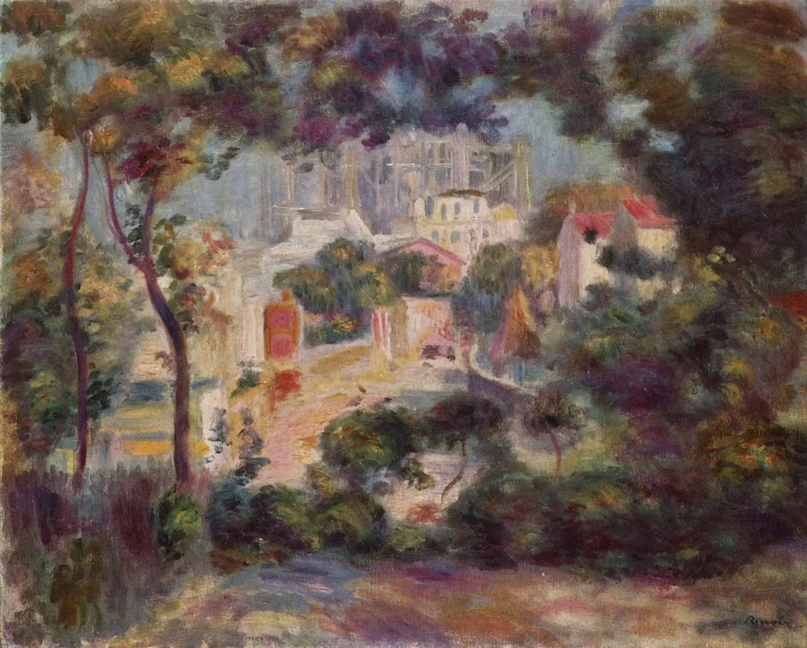 Mädchenkopf - Pierre-Auguste Renoir