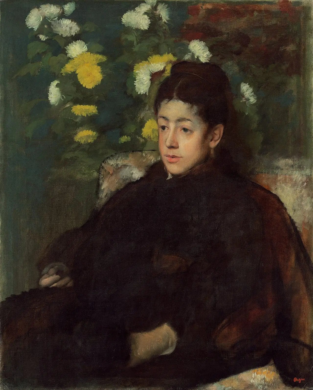 Mademoiselle Malo - Edgar Degas image 1 reproduction réalisée par Alpha Reproduction