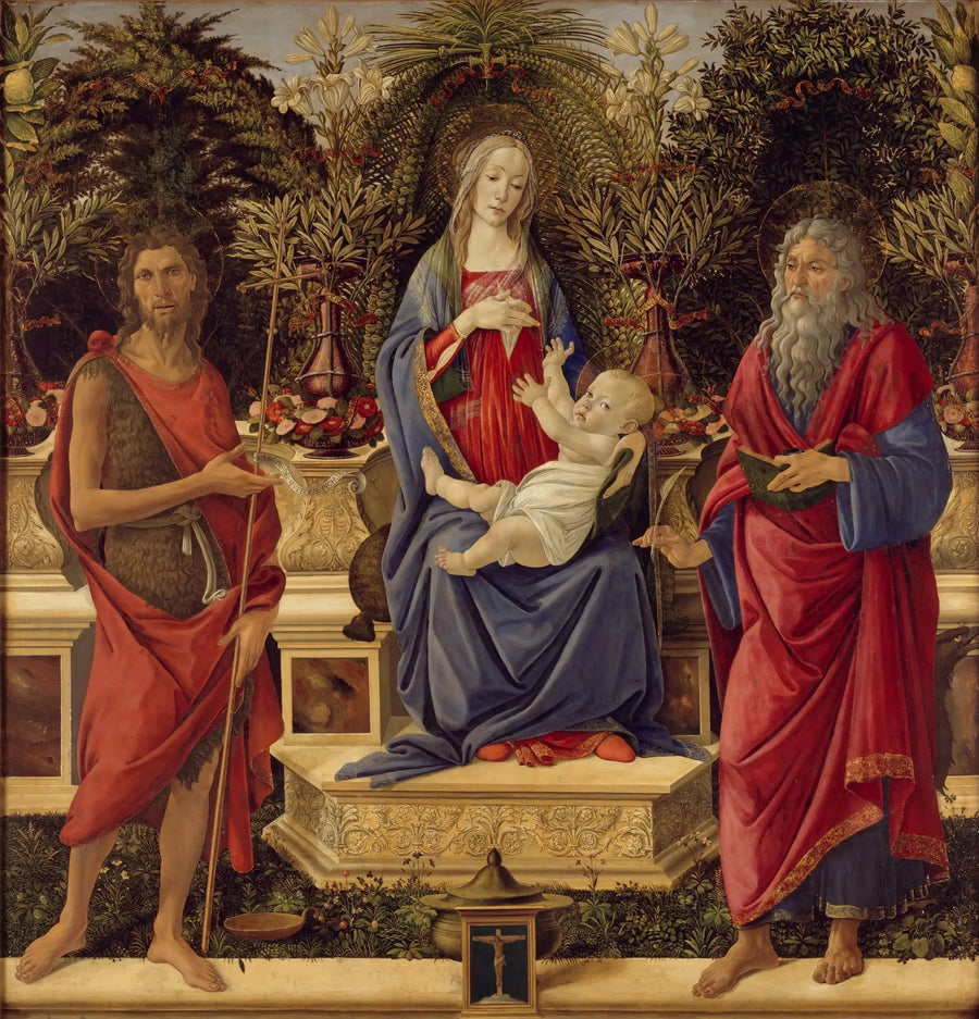 La Madone Bardi, 1484-1485 – Sandro Botticelli