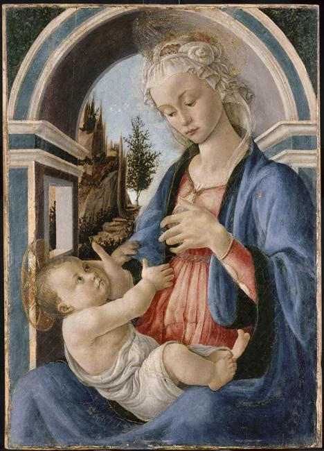 La Madone Campana, vers 1467-1470 – Sandro Botticelli